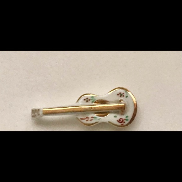 Miniature Limoges Violin or Guitar - Picture 10 of 16